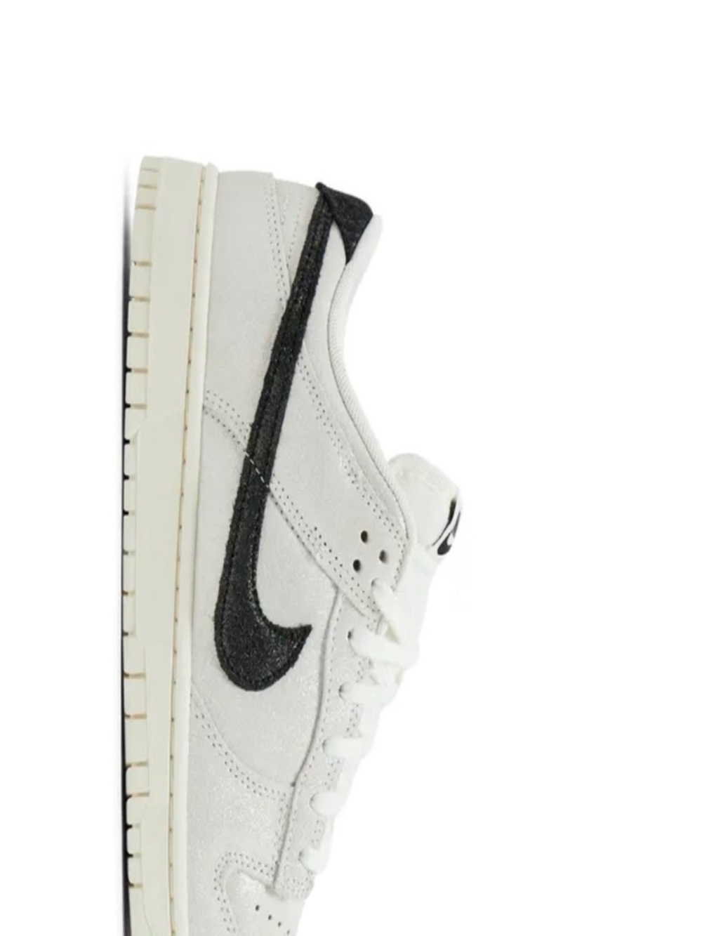 Nike Dunk Low SE 'White Glittery Suede'